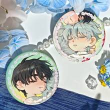 Huy hiệu sân khấu hình dạng bất thường 58mm, Ivti, ghim cài Ivan, mặt dây chuyền ba lô, trang trí túi xách, quà tặng cho bạn bè yêu thích anime. - Nhiều màu - Xem 1