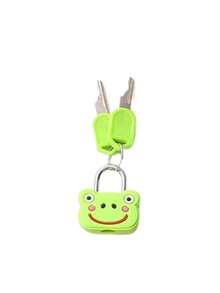 Cute Cartoon Animal Padlock With Keys - 4 Styles Available, Portable Travel Luggage Lock, Suitable For Luggage, Backpacks, Gym Bags And Lockers, Durable Metal Construction, Ideal For Travelers, Commuters And Outdoor Enthusiasts, Fashionable Luggage Protection, Also Suitable For School Gym Lockers, Sports Lockers, Fences, Tool Boxes, Doors, Boxes, Storage Bins, Etc., Ideal Gift For Christmas And Easter - Multicolor - View 11