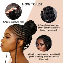 100g Hair Styling Gel, Anti-Static, Non-Sticky, Easy To Apply, Moisturizing, Creates Fashionable & Unique Hairstyles, Suitable For All Hair Types, Long-Lasting Hold, Suitable For Braiding And Curling. Unisex. Moisturizing Hair Care | Easy To Apply | Long-Lasting Hold, Hair Styling Product - Multicolor - View 9