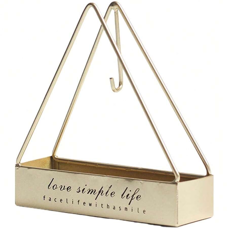Minimalist Mosquito Coil Holder - Nordic Triangular Design, Fireproof, For Hanging On Porches, Gardens And Balconies, Combining Insect Protection And Modern Style.