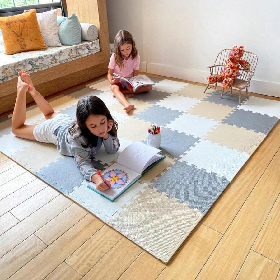 Decorative Rugs - Creamgreybeige - View 1