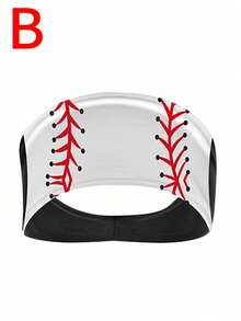 1pc Sports Headband With Basketball & Volleyball Pattern, Sweat-Absorbing For Yoga, Running, Fitness Hair Accessories Fashion Hair Bands - Multicolor - View 10