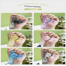 Crystal Puppy Keychain, Transparent Cute Puppy Couple Keychain Pendant For Backpack, Car Keys