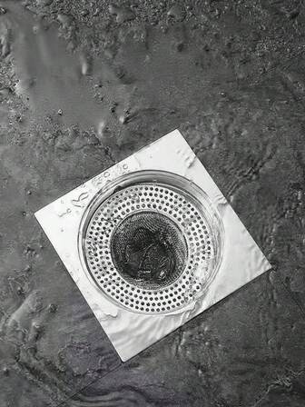 Drain Hair Catcher/Bathtub Shower Drain Hair Trap/Strainer Stainless Steel Drain Protector,Minimalist Silver Sink Anti-Clog Filter For Home