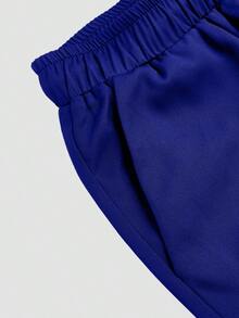 2pcs/Set New Men's White Dashiki Shirt, Vintage Palace Style, Golden Floral Embroidery, Mandarin Collar, Long Sleeve, Pockets, Elastic Waist Pants, African Clothing, Men's Casual Shirt & Pants Set, Suitable For Parties, Dates, Weddings, Daily Wear, Cultural Events, Traditional Ceremonies & Celebrations - 藍色 - 查看 8