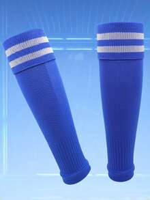 1 Pair Kids Football Over-The-Knee Leg Warmers, Breathable Sports Leg Warmers For Boys And Girls Aged 8-14, Autumn/Winter - Multicolor - View 10