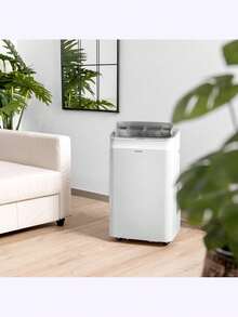 Cecotec Climatiseur Portable Force Clima 14750 Cold&Warm Connected. Télécommande, Wifi et Pompe à Chaleur, 14000 BTU, Écran LED, 5 Modes, 28 m2, Couverture - Multicolore - Voir 6