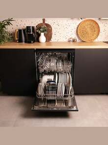 Cecotec Bolero Aguazero 6102 60cm Freestanding Dishwasher, Energy Efficiency Class E, 12 Place Settings Capacity For Versatile Washing, 7 Customizable Programs For Pots, Dishes And Delicate Glassware, Delay Start Function For Delayed Start Up To 24 Hours, Half Load Option For Resource Saving, 3-In-1 Program For Detergent, Rinse Aid And Degreaser, Dry+ Function For Efficient Drying, Intuitive FullTouch Panel, KidLock Child Lock, Optimal Performance And Easy To Use. - Multicolor - View 4