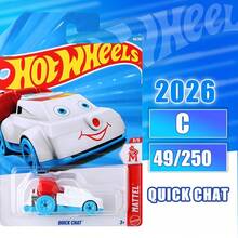 Mattel Carrinho Hot Wheels de controle remoto em escala 1:64, ideal para brincar ou exibir. Modelo Hot Wheels 26C em liga metálica, fabricado com material de liga F1, código C4982. Miniatura de carro, carrinho de brinquedo colecionável realista, presente perfeito para meninos.