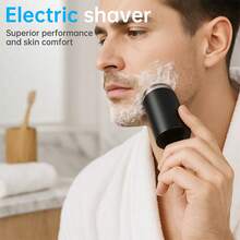 Experience The Compact And Portable Shaver With Intelligent Design And One Click Activation, Bid Farewell To Troubles, And Enhance Your Charm And Confidence! - Black - View 4