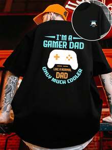 Camisetas talla grande para hombres - Negro - Ver 1