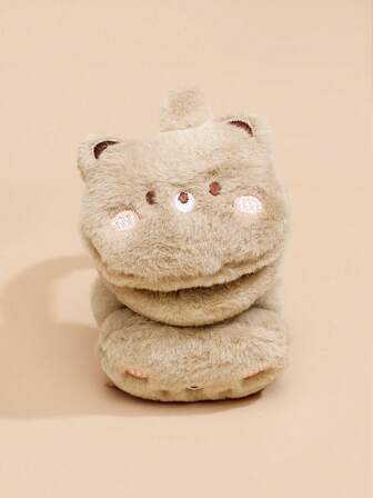 1 pieza Orejeras con diseño de panda lindo, protección contra el frío para niños y niñas en exteriores en invierno