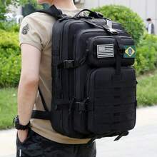 50L Reinforced Waterproof Men's Backpack For Camping, Travel, Mountaineering, Hiking And Outdoor Adventures - 五彩繽紛 - 查看 6