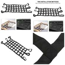 Universal Car Roof Roof Hammock Tailgate Pet Barrier con 2 Mtodos de Instalacin para YJ TJ JK JL - inicial - Ver 1