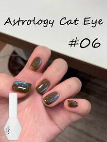 10毫升 MISS SHAKA 秋冬美甲蓝、红、金玻璃珠猫眼凝胶指甲油 2026 新款流行美白玻璃珠猫眼凝胶指甲油，圣诞美甲护理 - 彩色 - 查看 13