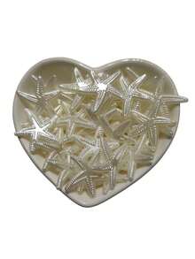 Bead Spacers 100/200 Pcs Shell, Star, Teardrop, Flower And Other Shapes Pearly Jewelry Crafts - Bintang laut - sekitar 25mm - View 2