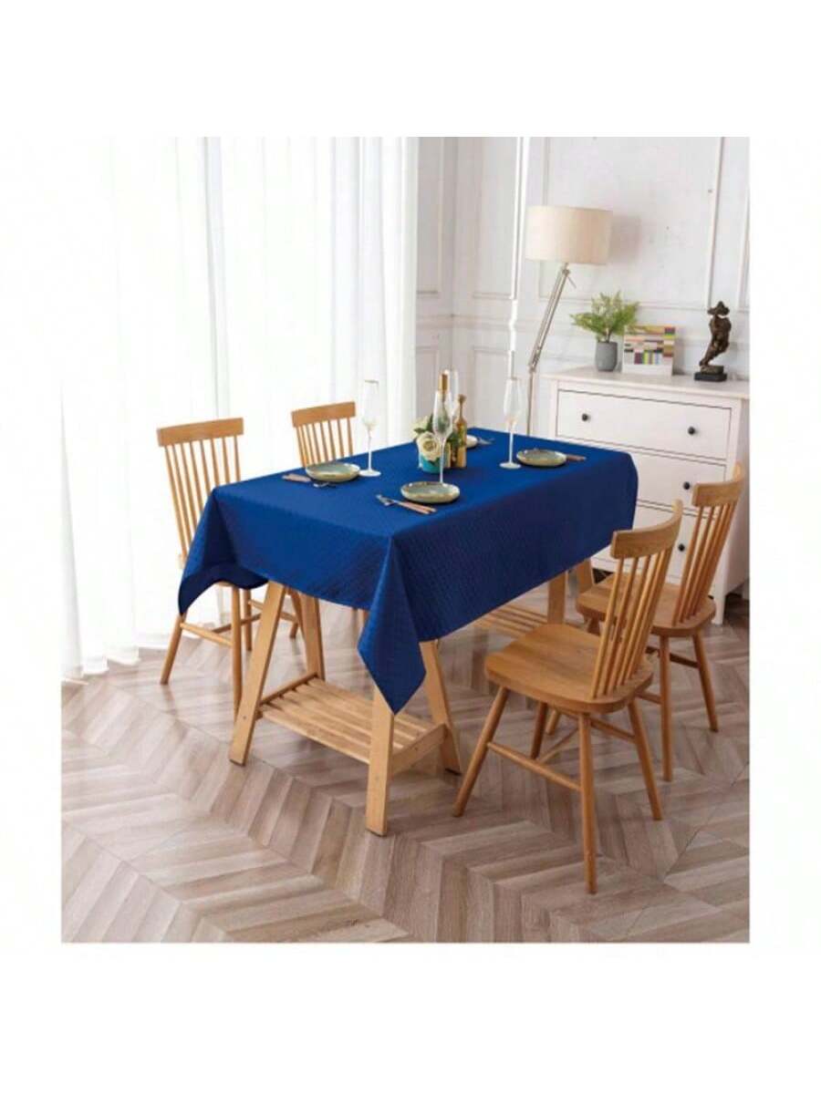 mantel Color Azul Marino de alta durabilidad de 140cm*240cm