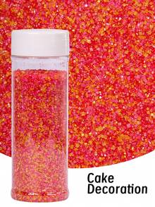 Edible Valentine's Day Wedding Cake Decorations, Pink-Themed Hearts, Rose-Shaped Candy Sprinkles, Cupcake Decorations, Cookies, Doughnuts, Ice Cream And Dessert Decorations, Weddings, Birthday Parties, Valentine's Day And Mother's Day Decorations - Multicolor - View 19