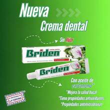 Set Briden crema dental sin flúor, Pasta Dental, Pasta De Dientes Con Ingredientes Naturales, Pasta Dental Sin Fluor, Cuidado Dental Dientes Saludables, Briden Cardamomo 3 Pzs.100 ml.con exprimidor - La Corona. - 1 - Ver 3