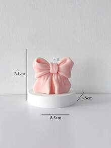 1pc Bow-Shaped Scented Candle, Bowknot Design, Fragrant, Smokeless, Long-Lasting Aroma, Suitable For Home Decor, Especially Bedroom And DIY Gifts. Applicable For Home Decor, Fireplace, Living Room, Central Decoration, Office, Valentine's Day Gift, Candle Set, Scented Candle, Friend Gift, Women Gift. - Multicolor - View 13