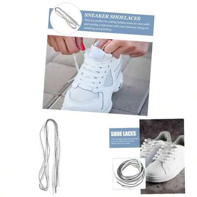 8 Pares De Cordones Cordones De Zapatos Correas De Zapatos Para Zapatillas De Deporte Cordones De Zapatos Para Nios Cordones De Zapatillas De Deporte Cordones De Nios