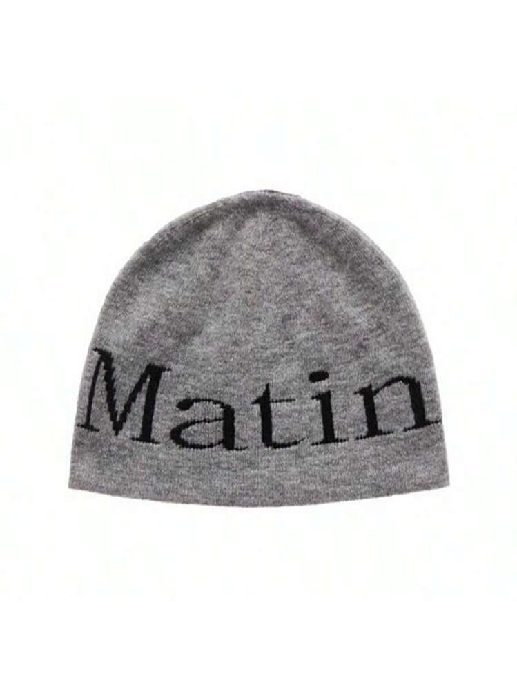 帽子 Martin Kim MATIN HAIRY KNIT BEANIE MATIN KIM M K Hairy Knit Beanie | Unisex Cozy Slouchy Winter