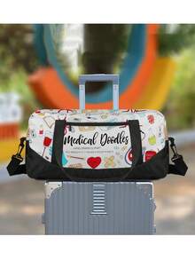 Large Capacity Travel Bag, Suitable For Girls, Teenagers, Weekend Getaways, Overnight Stays, Carry-On, Toddler Overnight Bag, Travel Sports Bag, Dance & Yoga Bag, Handbag - one-size - View 8