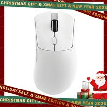 ATTACK SHARK R1 Wireless Gaming Mouse,Tri-Mode Connection (2.4G/Wired/BT5.2),55g Lightweight,18K DPI Optical Sensor,HUYU 20 Million Key Life,Ergonomic Design,For PC/Laptop/Win - White - View 1