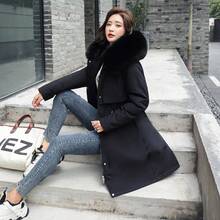 Women Outdoor Winter Coats - Black - View 4