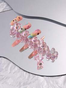 Flower Shape Nail Plate Nail Practice Stand, Unscented, With Magnet, For Nail Painting Practice, Manicure Practice, Sticker Nail Stand, Nail Painting Practice Tool, Paint Stand