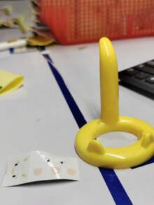 Adorable Cat Phone Holder With Suction Cup Base - Cute Kitty Design, Pastel Colors (Pink/White/Yellow), Portable & Stable Hands-Free Stand For Video Calls, Gaming, Watching Videos, Compatible With Smartphones & Tablets - Multicolor - View 9