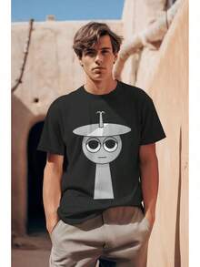 Sprunki Cluker! - Summer T-Shirt - White - View 6