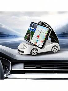 360° Rotatable Foldable Car Phone Holder - Universal Smartphone Mount For All Car Models! This Fashionable And Practical Phone Holder Is The Perfect Car Accessory To Free Your Hands While Driving. Its Flexible 360° Rotation Allows You To Adjust Your Phone To Any Angle, Making It Great For Navigation. - A - View 2