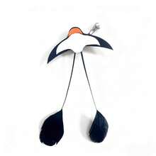 Cat Toy Replacement Wands With Bells & Feathers, Interactive Cat Toys For Kitten Playtime