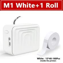 Marklife P15 迷你便携式热敏打印机，无线蓝牙口袋打印机，适用于家庭和办公室，可制作标签、贴纸和吊牌，带 USB 接口 - 綠 - 查看 13