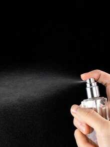 1pc/3pcs 10ml Glass Perfume Spray Bottle With Aluminum Sprayer, Refillable Travel Size Empty Bottle