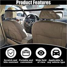 - Red de barrera para coche y perro, malla de malla para asiento trasero para mascotas, malla de  ajustable para la mayora de coches, camiones, SUV 44x 24 pulgadas - 44"*24" - Ver 4