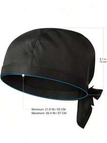 1pc, Adults Chef Hat, Chef Cap For Men Women, Adjustable Cooking Hat With Elastic Band, Reusable Chefs Hat, Professional For Kitchen Coffee Restaurant Food Service, Kitchen Supplies, Accessories, - 彩色 - 查看 3