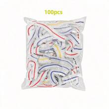100PCS Disposable Elastic Bowl Covers, Universal Stretch Food Lids To Keep Fresh, Dust-Proof Plastic Wrap Alternative For Dish & Plate, Colorful Storage Bags For Bread Proofing & Outdoor Camping - White - View 13