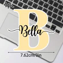 100/50/20/10/1 Pc Customized Name Personalized Stickers - Cartoon Font - Colorful And Variegated Personalized Laptop Stickers, Water Bottle Name Stickers - Suitable For Holiday Gifts, Daily Decorations, Notebook Stickers