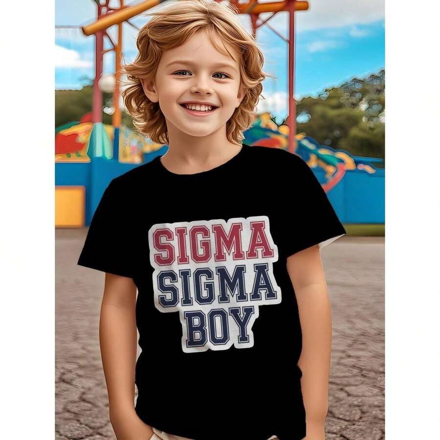 Camisetas para meninos - Preto - Ver 1