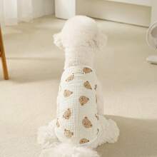 1 قطعة جاكيت صيفية خفيفة بدون أكمام للكلاب، جاكيت شبكية للكلاب، ملابس علوية بلا أكمام للكلاب، جاكيت للقطط، ملابس علوية بلا أكمام للقطط، جاكيت واقية من الشمس مُنفِّسة، رقيقة مضادة للتساقط، قماش ناعم، مناسبة للطقس الدافئ، للخارج، للشاطئ، مناسبة للكلاب والقطط صغيرة/متوسطة الحجم - متعدد الألوان - مشاهدة 7