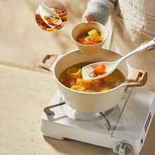 Multifunctional Silicone Spatula Soup Spoon Kitchen Daily Meal Kitchen Food Supplement Tool Non-Stick Spatula Spoon High Temperature Resistant Kitchen Utensils - Multicolor - View 3