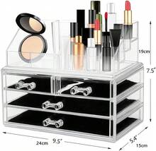 Cosmetic Train Cases - กุหลาบแดง - ดู 2