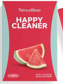NEWELLME Happy Cleaner Super Greens & Multivitamin Powder With Alfalfa – 90+ Superfoods, Antioxidants, Probiotics, Fiber & Enzymes – Supports Gut Health & Balance – Watermelon Flavor, 14 Pack - watermolen - 查看 11