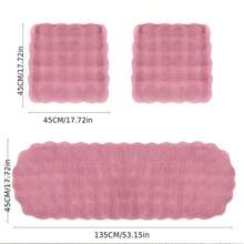 加厚绒面汽车宠物床垫，适合所有季节和各种犬种（小型、中型、大型），耐用汽车座椅保护垫和旅行垫 - 彩色 - 查看 4