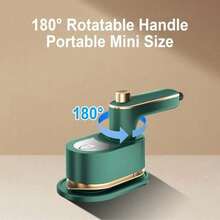 OBOVAY 2-In-1 Handheld Steam Iron/Garment Steamer/Portable Travel Steam Iron/Clothes Steamer - EU C Type Plug(220-240V) - View 2