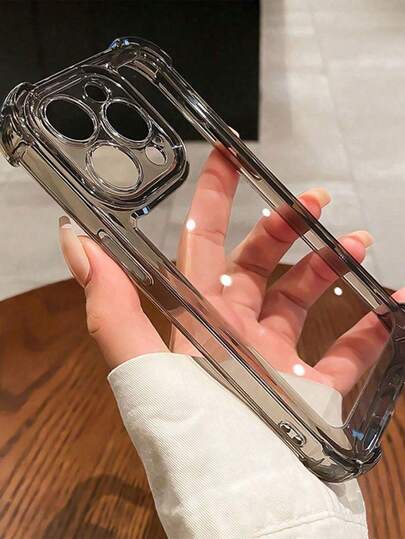 1个加厚防黄变防摔手机壳，适用于新款苹果17 Pro Max/17 Pro/17/16 Pro Max/15 Pro Max