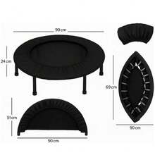 Fitness Trampolines - Black - View 3