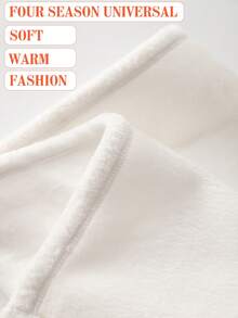 1pc Flannel Blanket, Bedding, Cherry Heart Pattern Thick Soft Skin-Friendly Throw Blanket For Sofa, Office Nap, Room Decor, Travel & Camping, Suitable For Living Room, Bedroom, Back To School Season, Holiday Gift - Multicolor - View 7